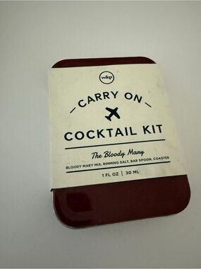 w&p Carry On Cocktail Kit - The Bloody Mary - Red
